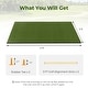 preview thumbnail 4 of 28, 5 x 3 ft Artificial Turf Grass Practice Mat for Indoors and Outdoors