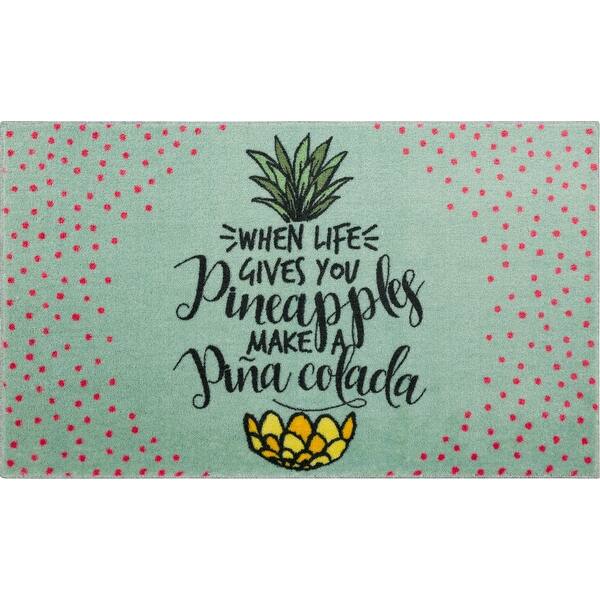 Mohawk Home Pineapples Blue Mat Bed Bath & Beyond 32561560