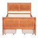 preview thumbnail 31 of 54, Twin Size Wood Platform Bed with 4 Drawers Storage Bed for Kids, Teens
