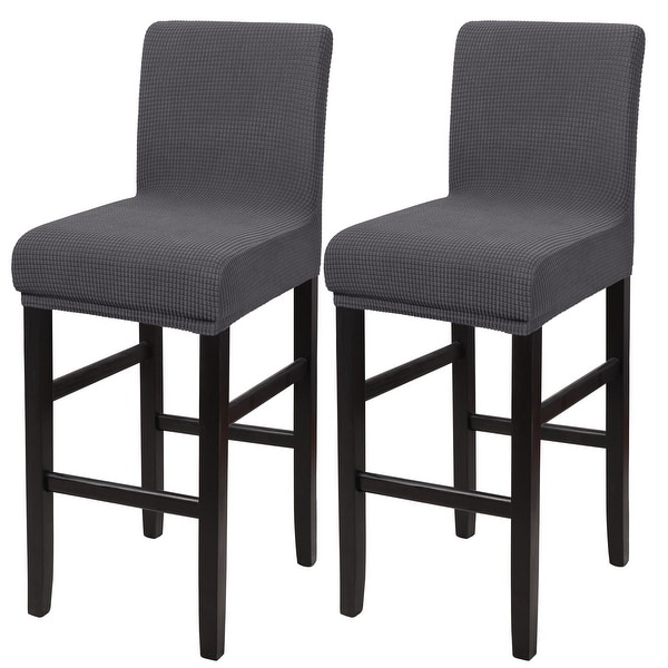 Pub height chair covers outlet