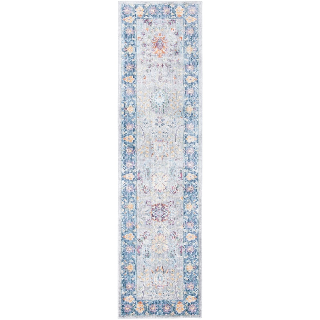 SAFAVIEH Illusion Kari Vintage Boho Oriental Viscose Rug with