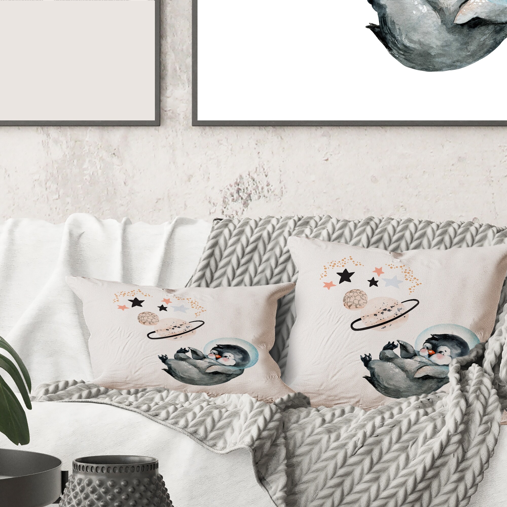 Little throw pillows top