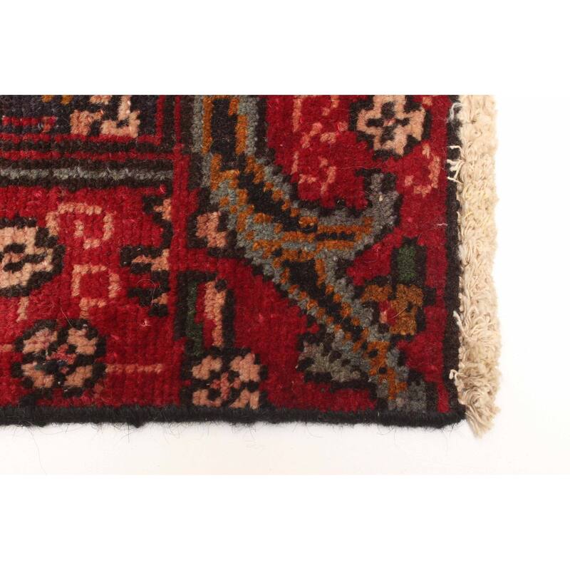 ECARPETGALLERY Hand-knotted Antalya Vintage Red Wool Rug - 4'3 x 5'8