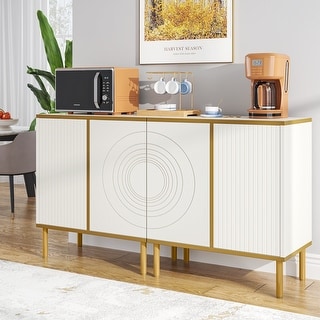 Modern Sideboard Buffet Storage Cabinet For Kitchen, Living Room ...