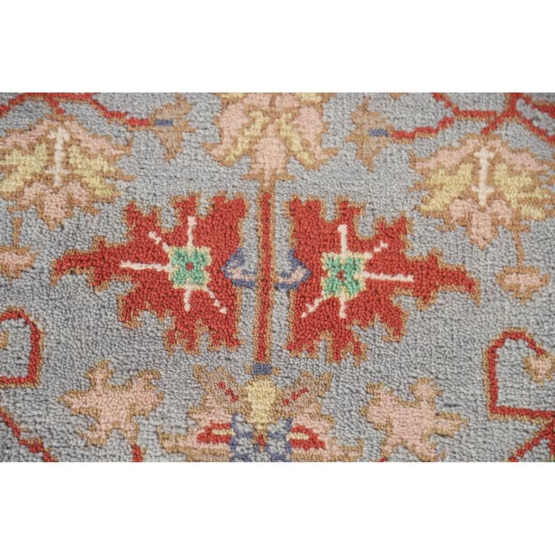 Heriz Serapi Indian Rug Hand-Knotted Wool Carpet - 3'11"x 6'0"