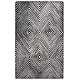 preview thumbnail 5 of 30, SAFAVIEH Handmade Ebony Dyrfinna Modern Wool Rug 3' x 5' - Black/Ivory - Rectangle