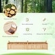 preview thumbnail 17 of 19, Costway Wooden Raised Garden Bed Outdoor Rectangular Planter Box with - See Details