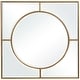 preview thumbnail 7 of 5, Uttermost Stanford 48" Square Decorative Urban Modern Wall Mirror