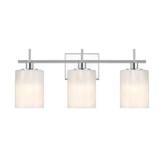 Bellevue SHBF14699 3 Light 22" Wide Vanity Light with Strié Glass