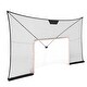 preview thumbnail 3 of 9, Black Hockey Net Backstop with Iron Frame and Sandbag Design