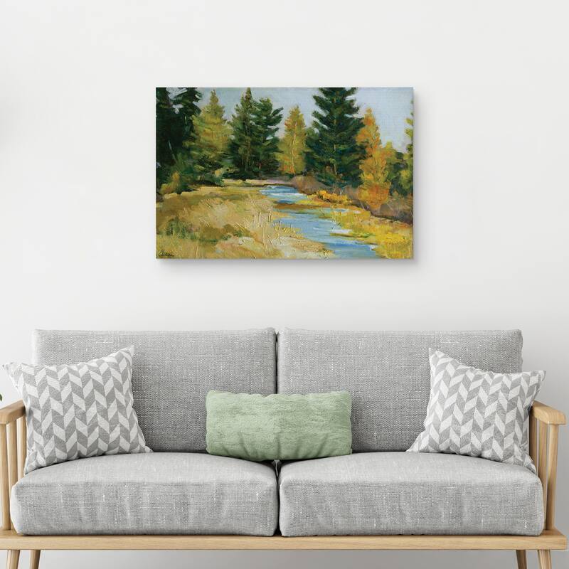Creekside by Alexi Fine Canvas Art Print