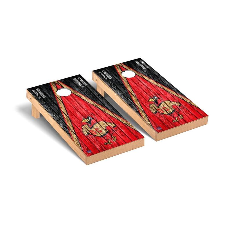 Otterbein Cardinals Triangle Cornhole Board Set