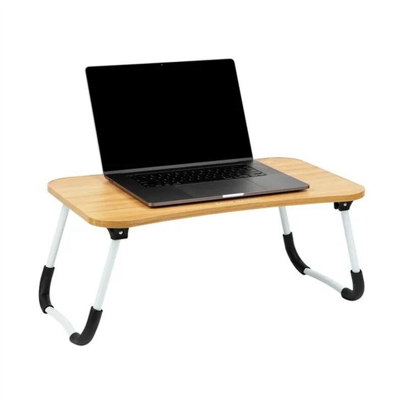 Reader Foldable Bed Tray - Beige