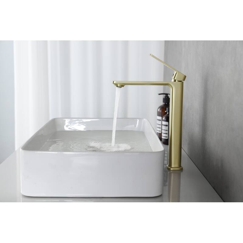 Indigo Home Single Hole Single Handle Bathroom Faucet