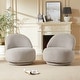 preview thumbnail 16 of 24, Accent chair for Living room With Swivel Function