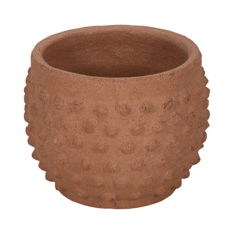 Sagebrook Home 6" Terracotta Bubble Planter, Natural, Round - 6" x 6" x 5" - Terracotta