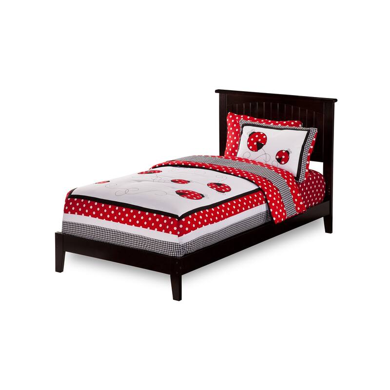 Traditional Bed Frame with Footboard - HomeStock Rococo Radiance Bed - Elegant Bedroom Furniture