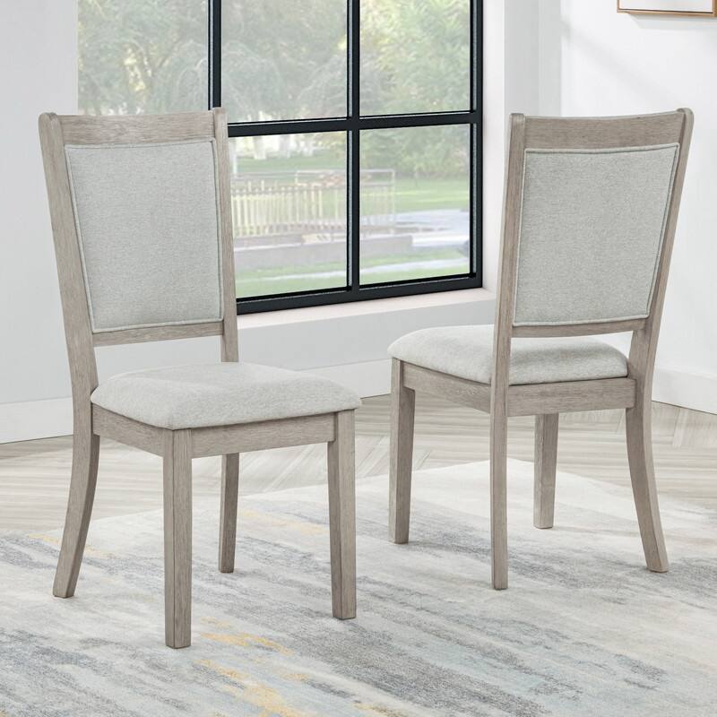 Best Master Furniture Marian Oak Wood Dining Chair (Set of 2)
