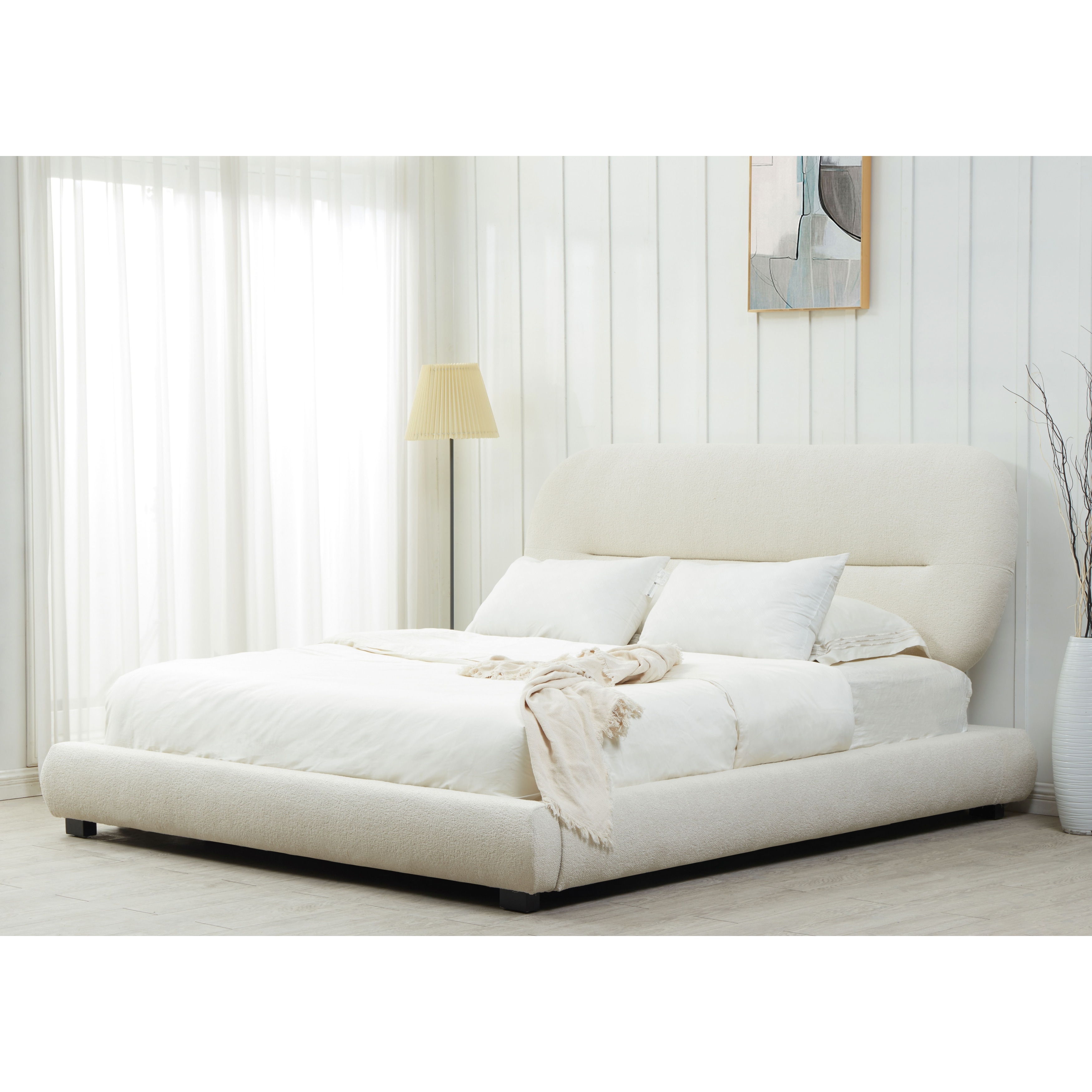 SAFAVIEH Couture Thalia Oval Headboard Bed - On Sale - Overstock