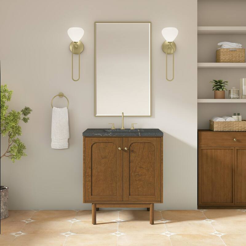 James Martin Vanities 545-V30-3PBL Laurent 30" Single Basin Poplar