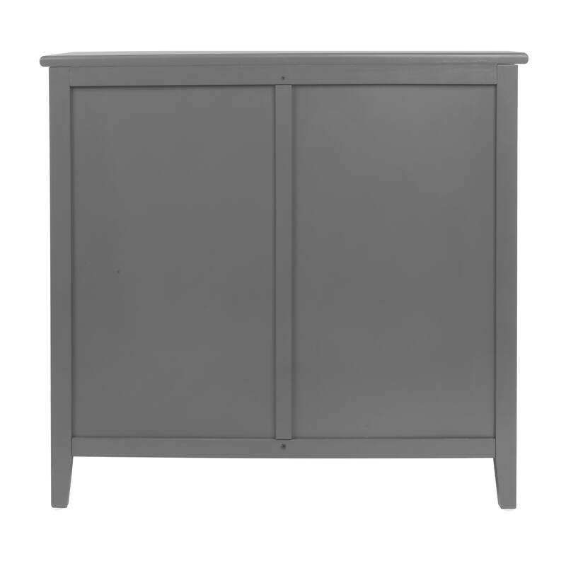 Roomfitters 3 Drawer Cabinet, Rattan Storage Dresser Chest for Bedroom, Living Room