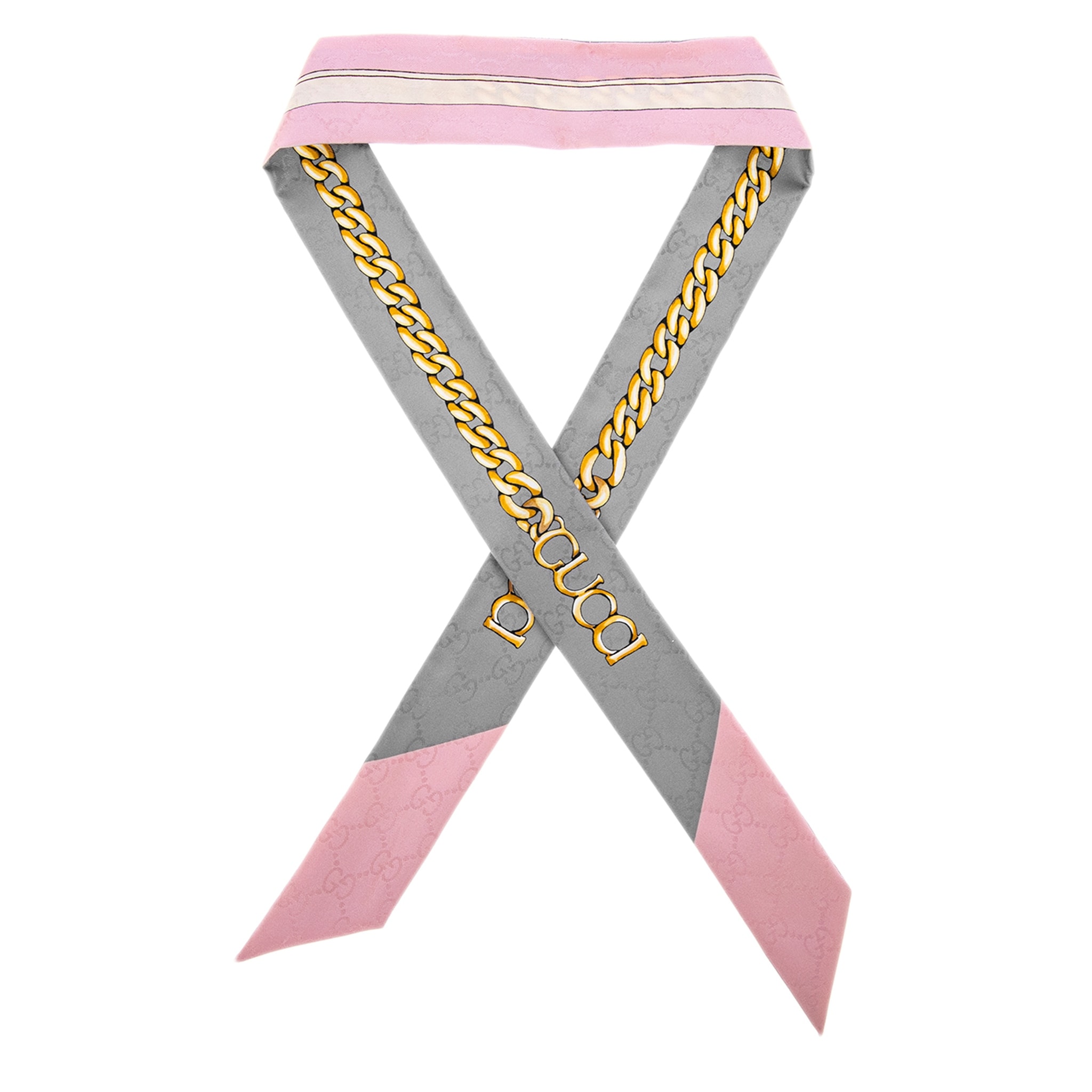 Gucci-Horsebit-GG-Ribbon-Scarf