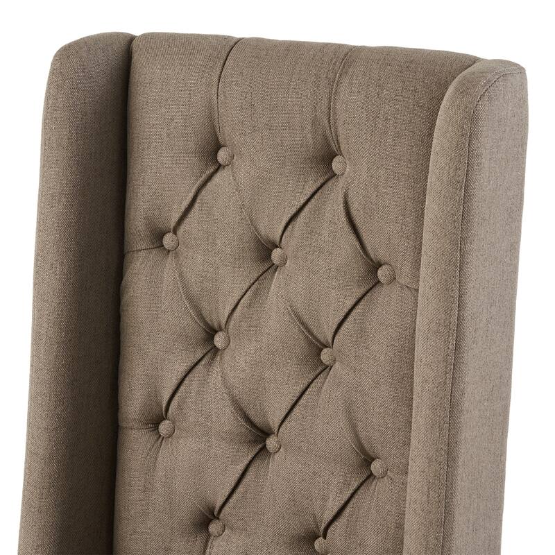 Blount Wooden Dining Chair with Fabric Cushions (Set of 2) by Christopher Knight Home