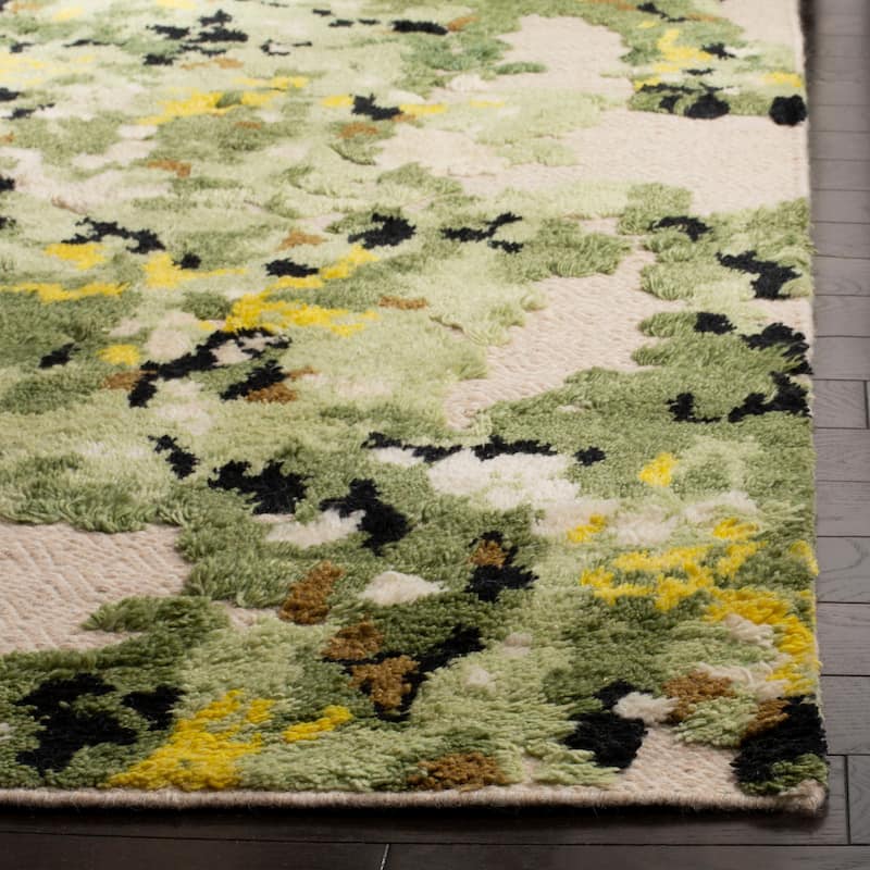 SAFAVIEH Hand-knotted Kenya Yumika Southwestern Tribal Wool Rug