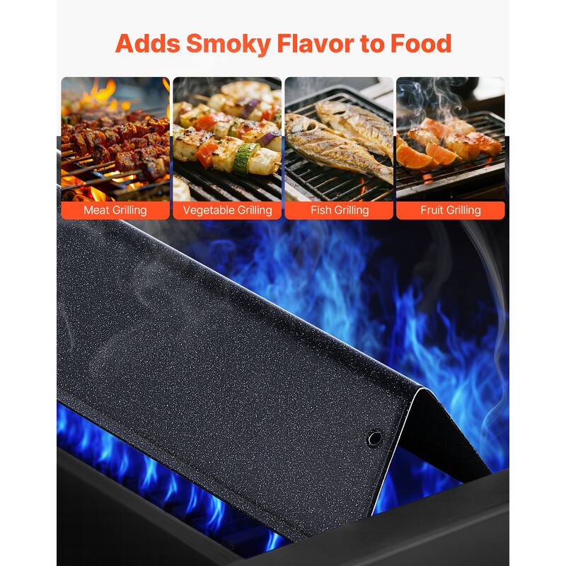 Grill Flavorizer Bars Replacement for Weber Spirit I II 200 Series