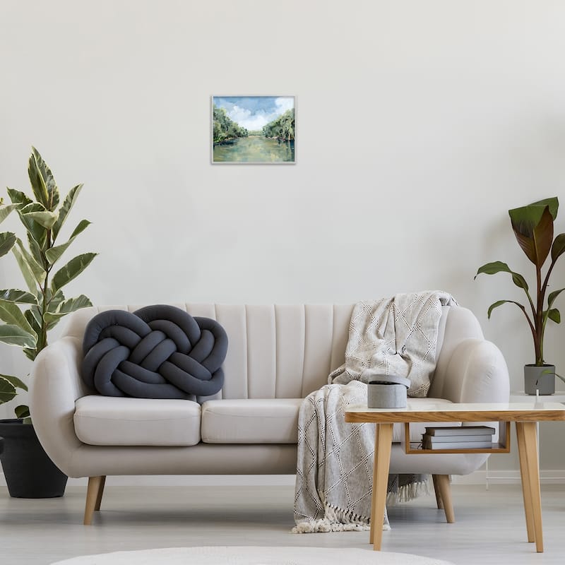 Stupell Serene Reflective Nature Framed Giclee Art Design By Meredith Howse