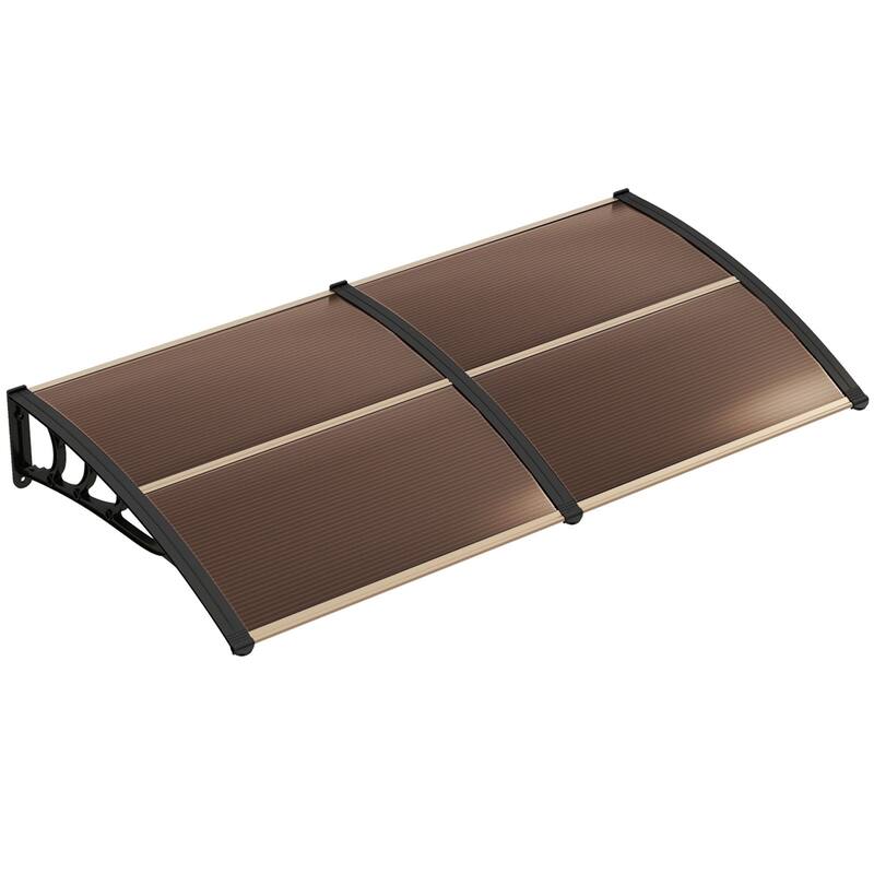 Costway 80'' x 40'' Patio Awning Canopy Outdoor Window Door Overhang - See Details