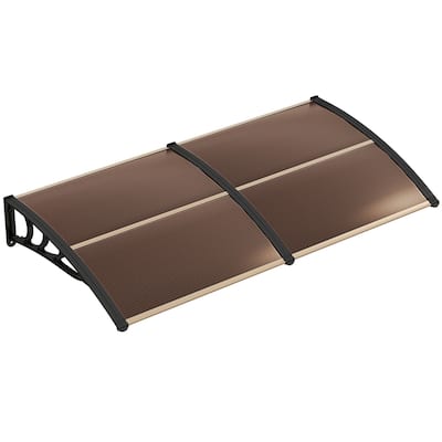 Costway 80'' x 40'' Patio Awning Canopy Outdoor Window Door Overhang - See Details