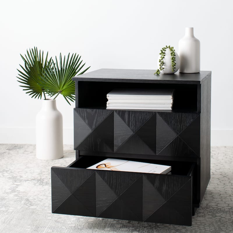 SAFAVIEH Couture Dzidra 2-Drawer Nightstand