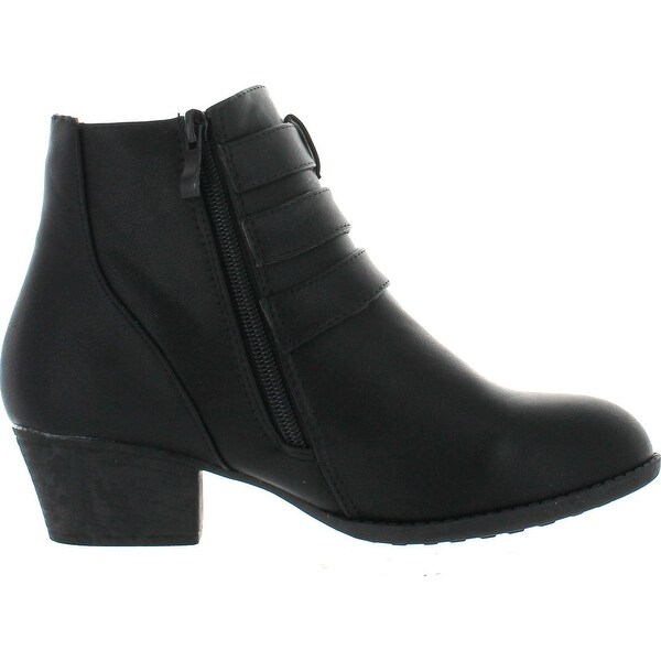top moda layover low ankle bootie