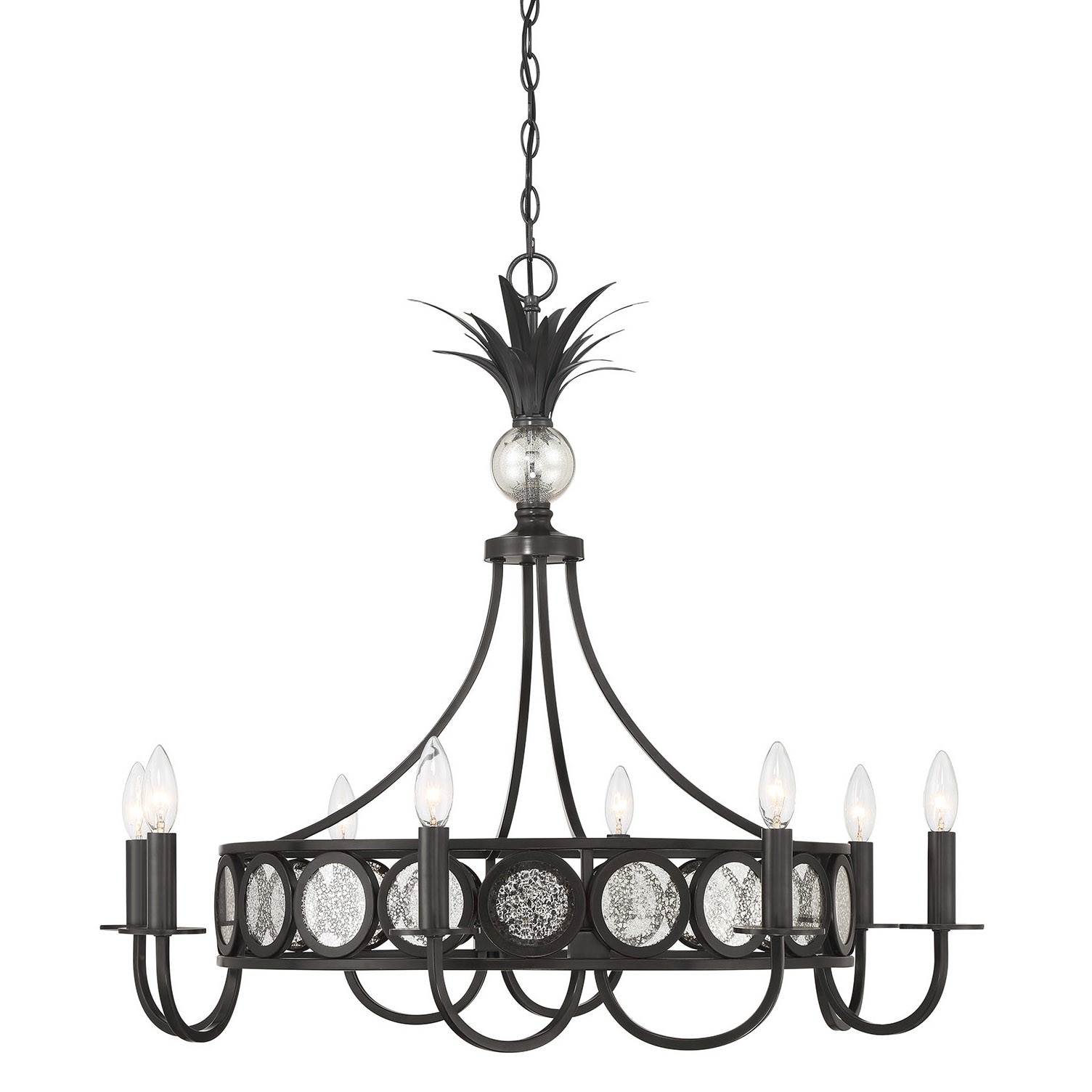 Savoy House 1-1205-8 Hearst 8 Light 33" Wide LED Taper Candle Style