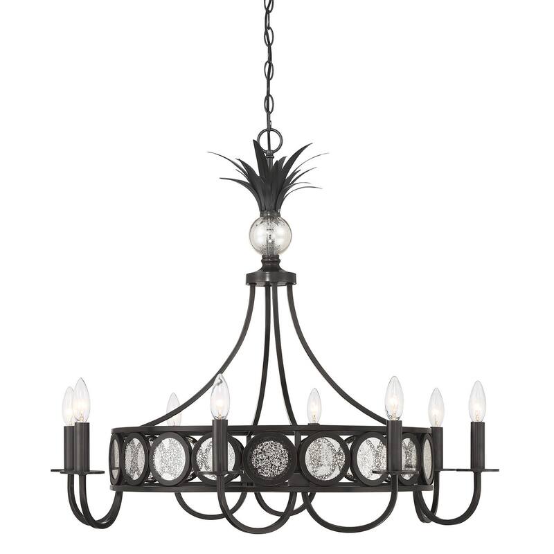 Savoy House 1-1205-8 Hearst 8 Light 33" Wide LED Taper Candle Style