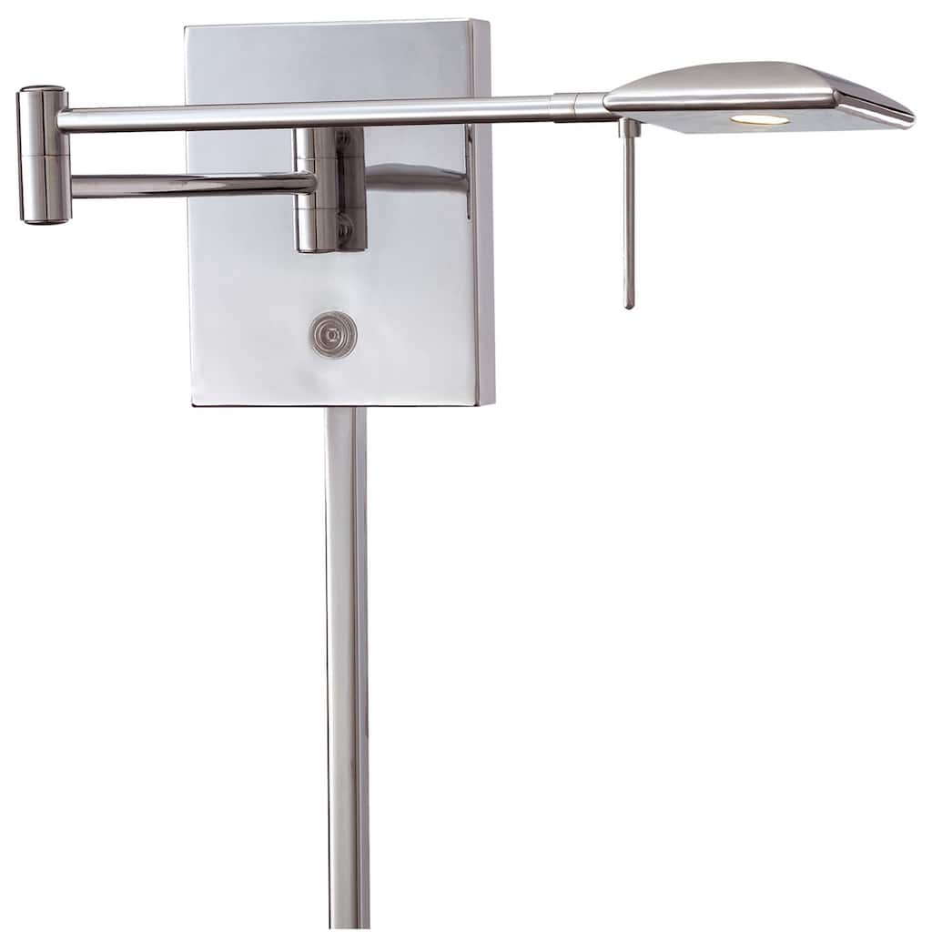 Kovacs 1 Light 6.25" Height LED Plug In Wall Sconce In Chrome from the