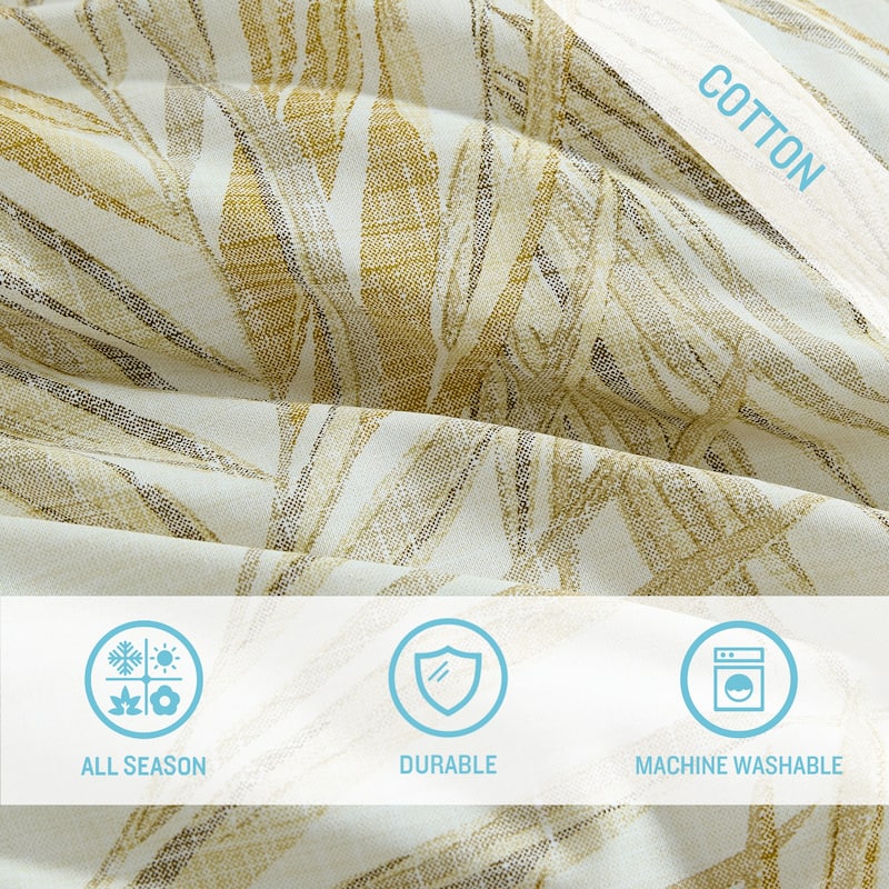 Tommy Bahama Canyon Palms Cotton 5 Piece Comforter Bonus Set