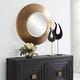 preview thumbnail 6 of 4, Uttermost 09959 Contessa 29-1/2" Diameter Circular Framed Bathroom