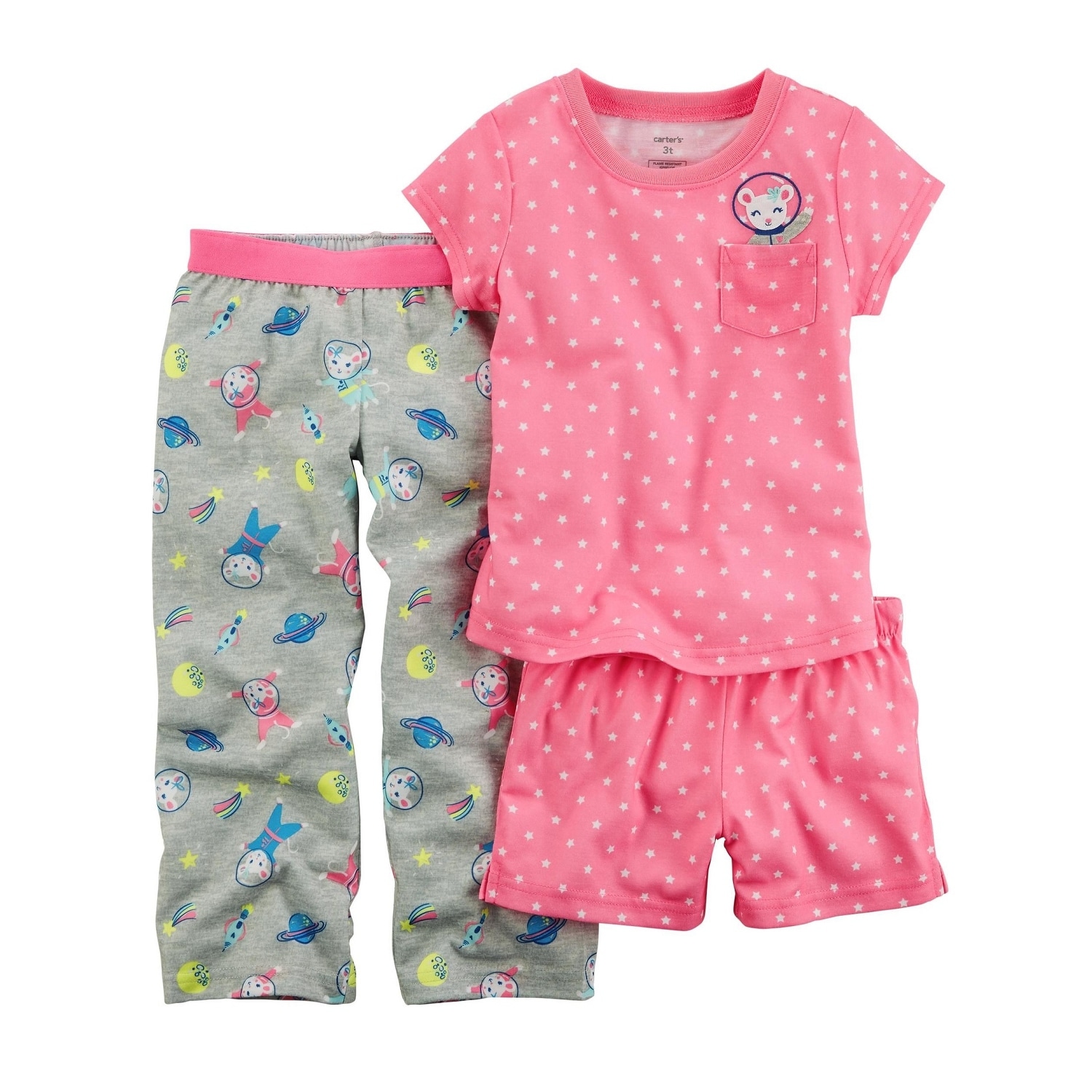 carters baby girl pajamas
