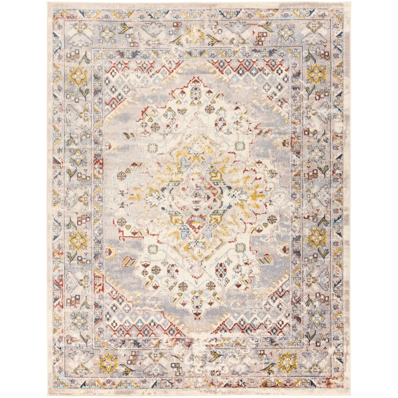 Artistic Weavers Elmas Traditional Persian Medallion Area Rug