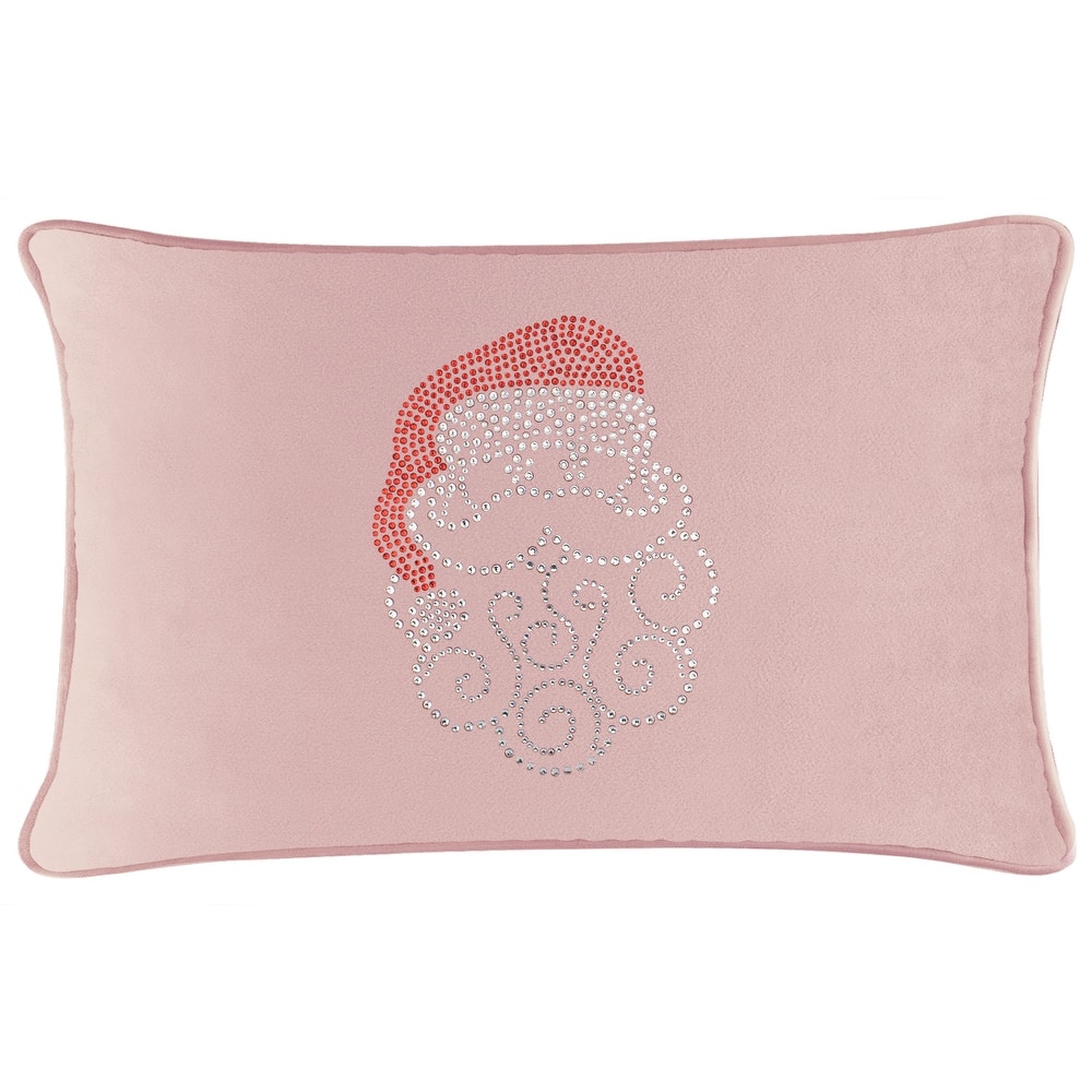 Sparkles Home Santa Rhinestone Pillow