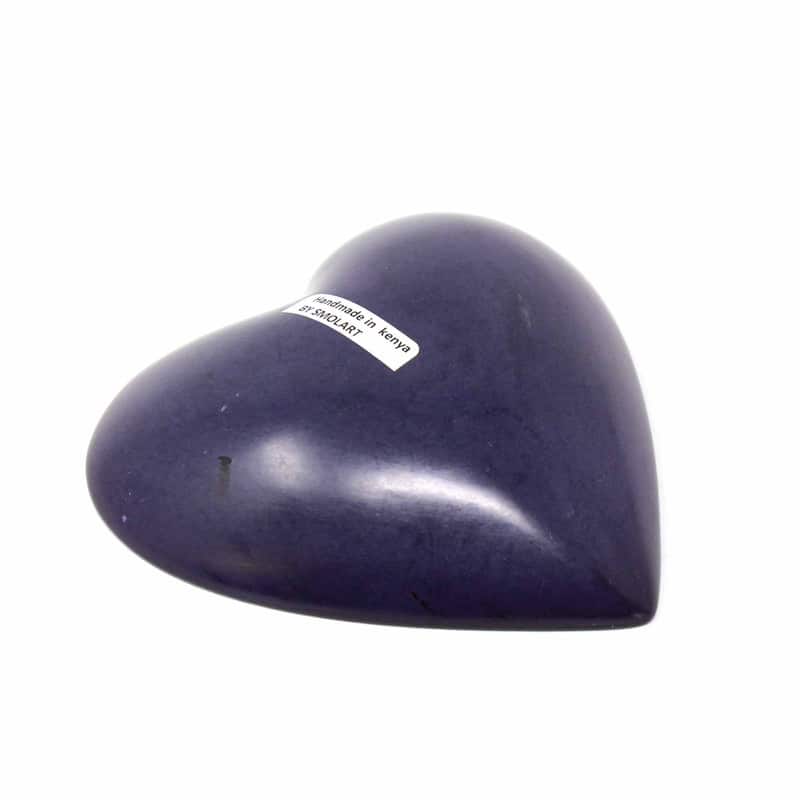 Handmade Small Soapstone Heart Trinket Dishes, Set of 3 (Kenya)