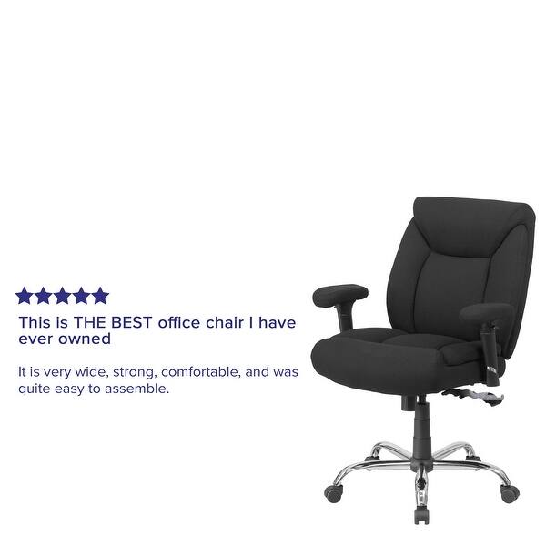 Shop Hercules Series Big Tall Swivel Ergonomic Task Office Chair On Sale Overstock 10125219