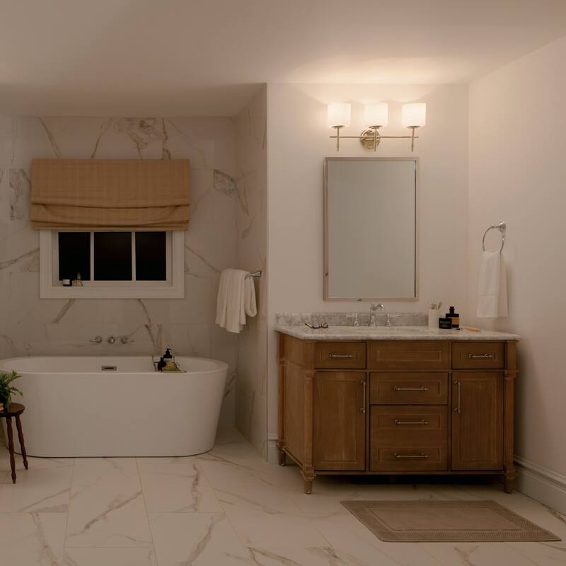 Kichler 55142 Ali 3 Light 23" Wide Vanity Light with Frosted Glass