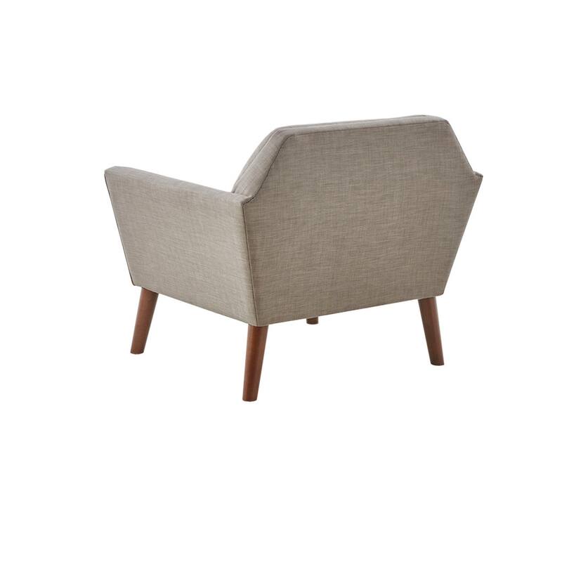 Roomfitters Mid Century Modern Lounge Chair with Button Tufting, Upholstered Accent Chair for Living Room