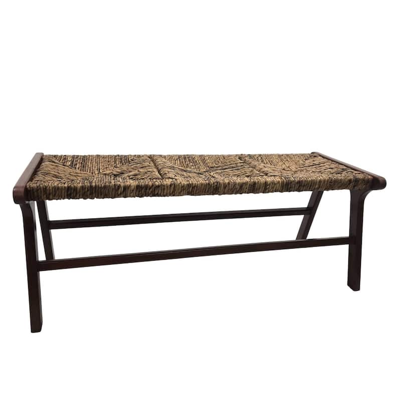 Carolina Living Karson 48" Banana Weave Bench
