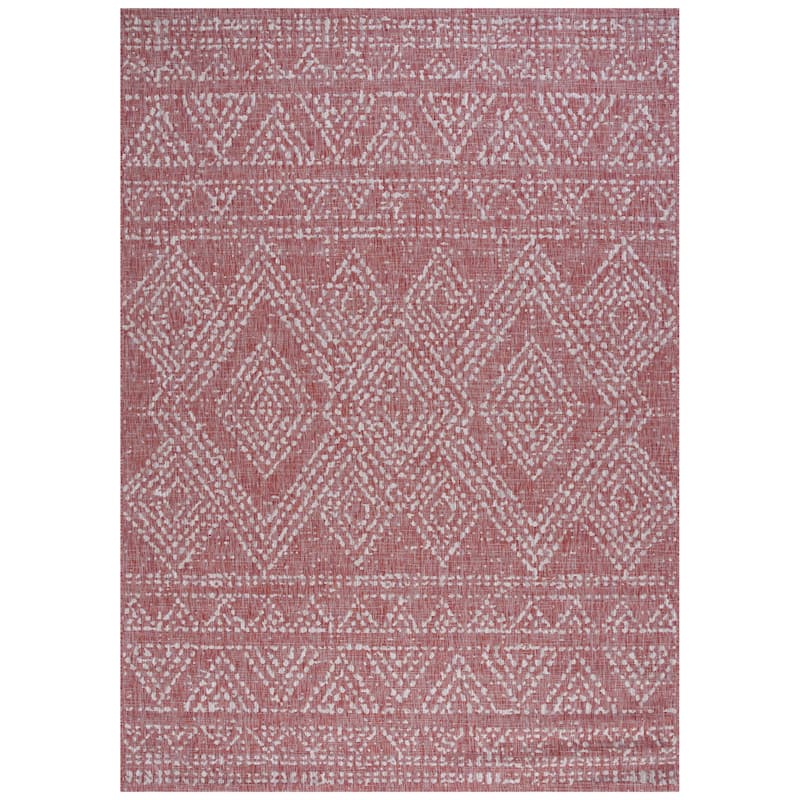 SAFAVIEH Courtyard Zhibek Indoor/Outdoor Waterproof Patio Backyard Rug