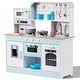 preview thumbnail 6 of 54, Kids Kitchen Playset Play Kitchen for Kids Corner Wooden Play Kitchen Kids - Play Food