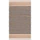 preview thumbnail 4 of 7, SAFAVIEH Handmade Natural Fiber Tzanka Casual Jute Rug 3' x 5' - Natural/Black - Rectangle